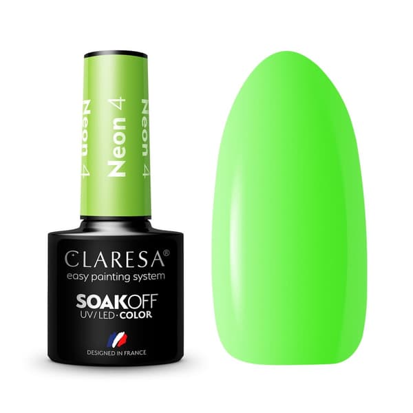 CLARESA Hybrid neglelak NEON 4 - 5g