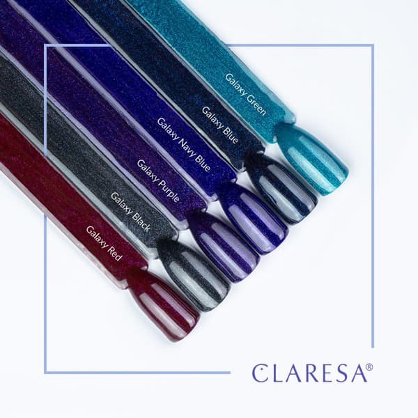 CLARESA GALAXY RED hybrid nagellack - 5g