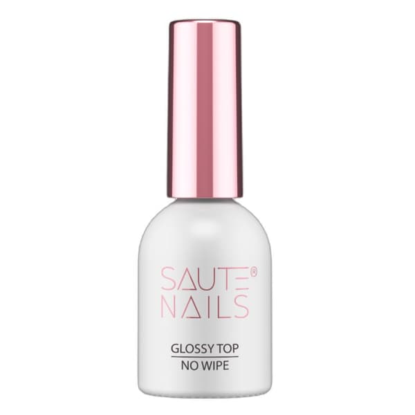 SAUTE NAILS Hybrid Top GLANSIG TOPP Utan torkmedel - 8ml