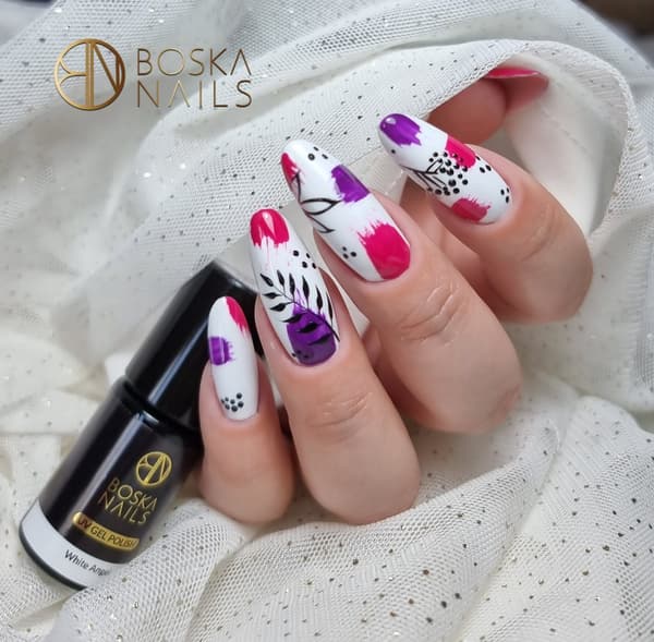 BOSKA NAILS Hybridi-kynsilakka White Angel 301 - 6ml