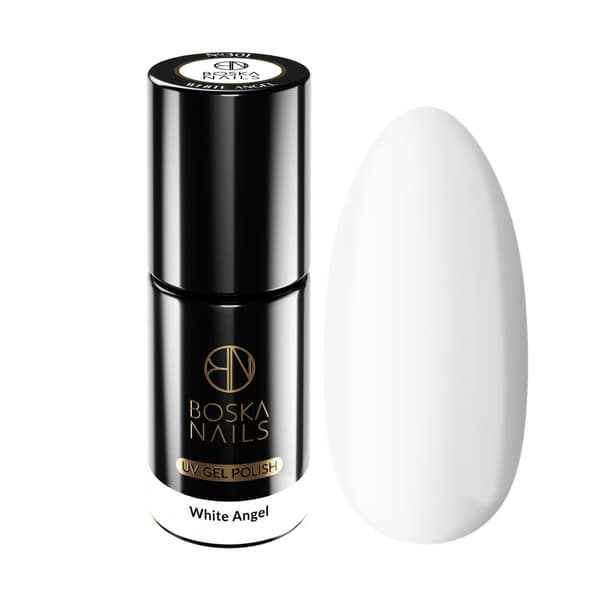 BOSKA NAILS Hybridi-kynsilakka White Angel 301 - 6ml