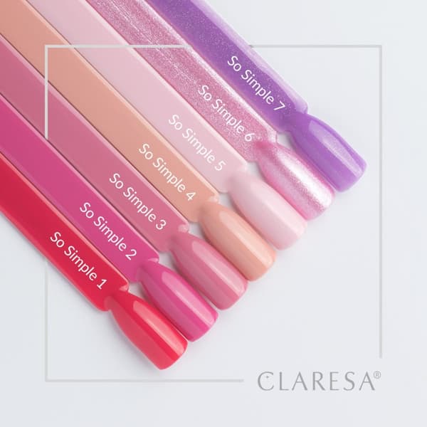 CLARESA Hybrid nagellack SO SIMPLE 4 - 5g