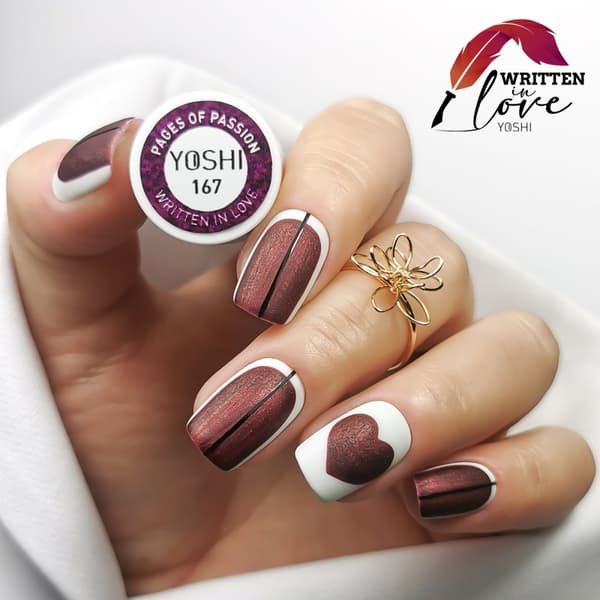 YOSHI Hybrid neglelak Pages of Passion 6ml - 167