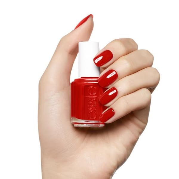 Allt i ett baslack + ESSIE nagellack - 60 riktigt röda - En rik ljusröd - 13,5 ml