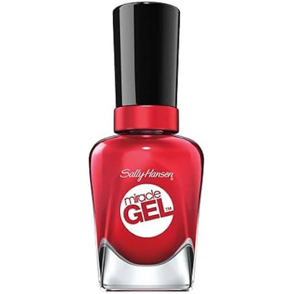 Nagellack - SALLY HANSEN - Miracle Gel nr 444 - Röd - 14,7 ml - Långvarig glans