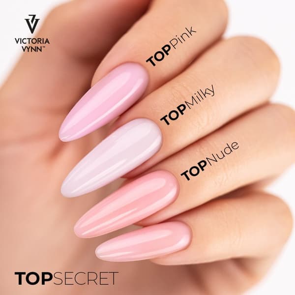 Top coat - Pink - No wipe - 8 ml - Victoria Vynn - Gel Polish