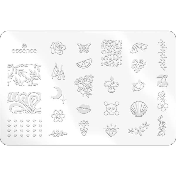 Stenciler för naglar Essence STAMPY DESIGNS (1 antal)