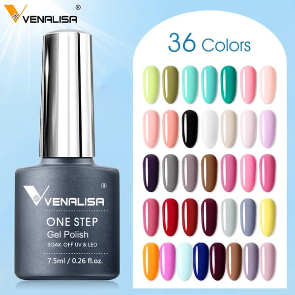 Gel Neglelak Kit, VIP Farve, Neglekunst Design, 90512k 36stk