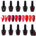 Miniatyrbild 1 av 2: UV Nagel Gel Polish Set, Snabb leverans, Neonfärg, NC-10H-ZH02