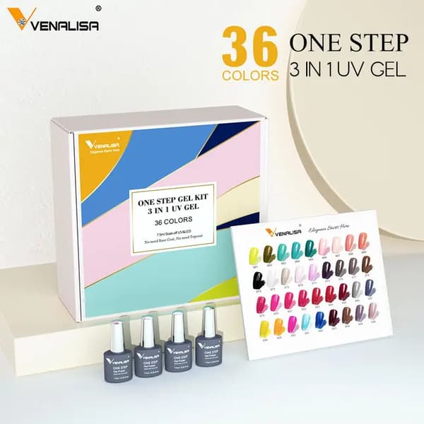 Nagelgel Polish, HEMA-fri, långvarig formula, 90512k 36st