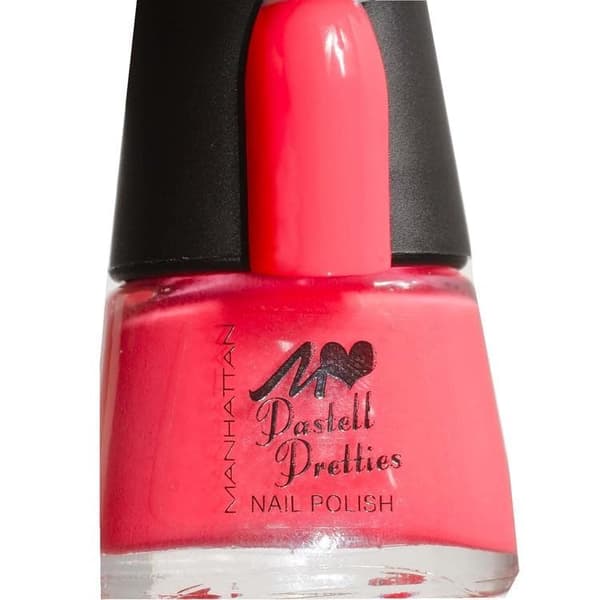 Manhattan Pastell Pretty Care Polish-002 coral and peach