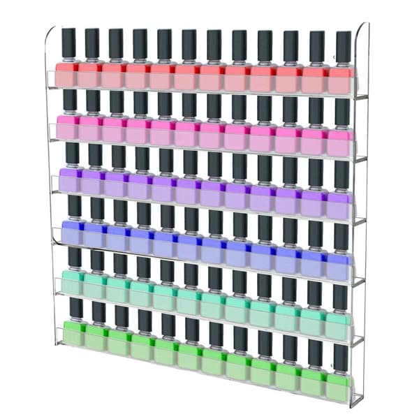 Neglelakholder, 6-lags design, akrylmateriale