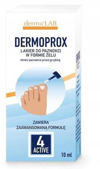 Dermoprox Gellack 10 ml Nagelsvamp