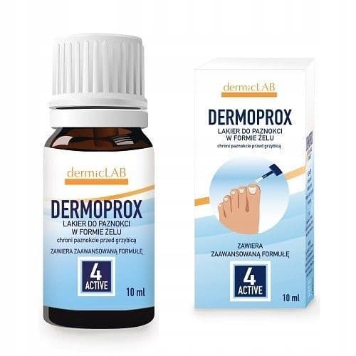 Dermoprox Gellack 10 ml Nagelsvamp