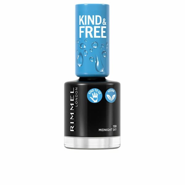 nagellack Rimmel London Kind & Free 159-midnight sky (8 ml)
