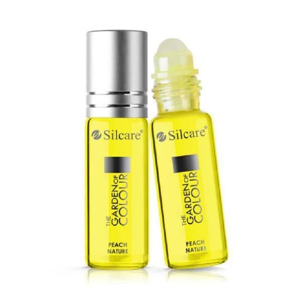 Nagelbandsolja - 11 ml roll-on - Persika - Silcare
