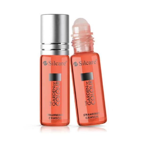 Nagelbandsolja - 11 ml roll-on - Jordgubb - Silcare