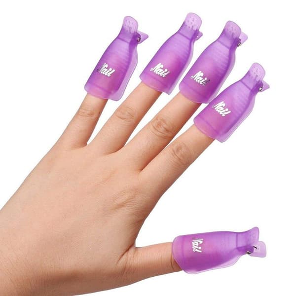 10-Pak - Neglelakkfjerner / Beskytt Negler Fjern Neglelakk