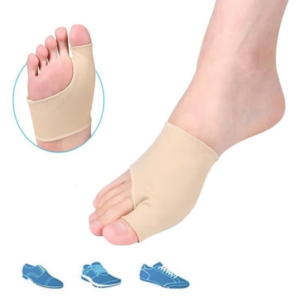 2 st Big Toe Hallux Valgus Corrector Ortotics Fotvård Öron Tumkorrigering Pedikyrstrumpor Bunion Plattång -BOH