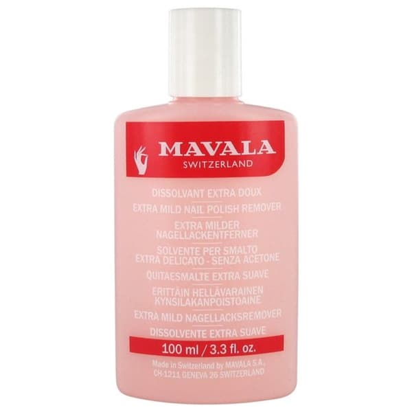 MAVALA nagellackborttagare - 100 ml flaska - Rosa färg