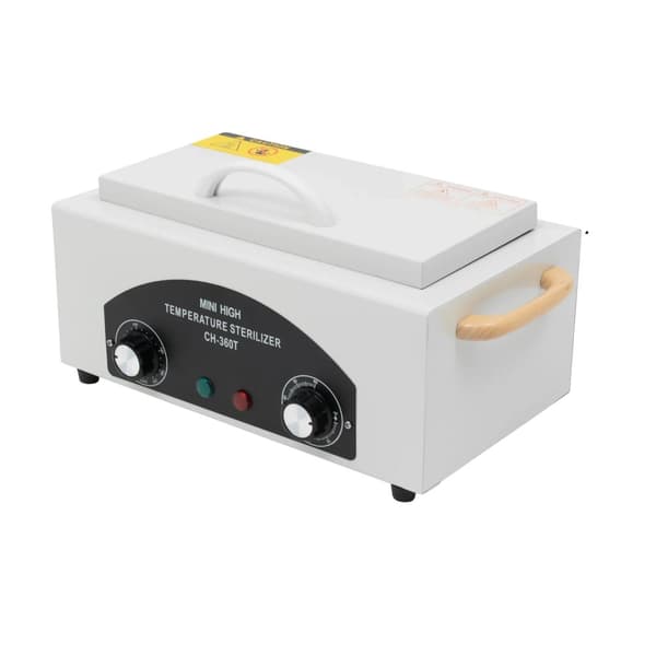 Hettluftsterilisator, 300W effekt, justerbar temperatur, kompakt storlek,Vit