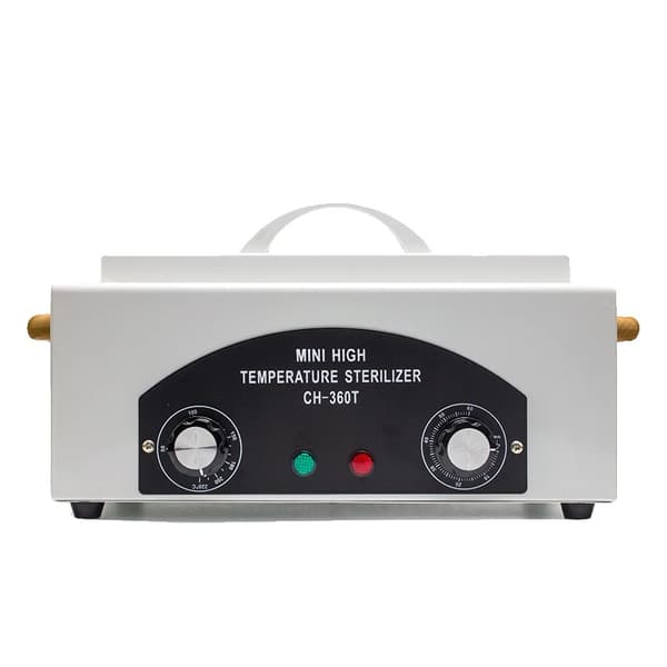 Elektrisk negle højtemperatur sterilizer, 300W effekt, 50-220°C temperaturinterval, 1,5L kapacitet,220V EU