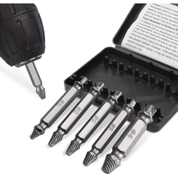 MAVURA Screw Extractor Set - Skadad skruvextraktor - Skruvborttagningsverktyg