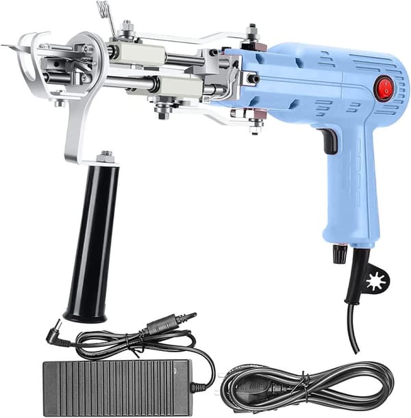 Elektrisk Tufting Pistol, Dobbelt Funktionalitet, CE Certificeret,EU 22V