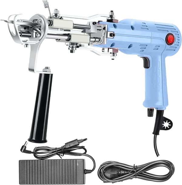 Elektrisk Tufting Pistol, Dobbelt Funktionalitet, CE Certificeret,EU 22V