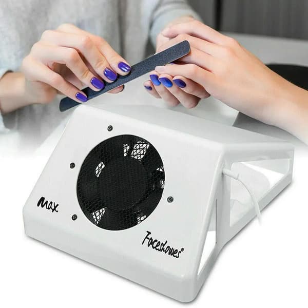 Nagelsugmaskin, 65W kraftfull sug, kompakt design, hållbar ABS-plast