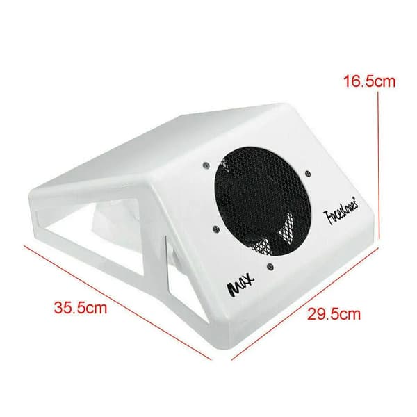Nagelsugmaskin, 65W kraftfull sug, kompakt design, hållbar ABS-plast