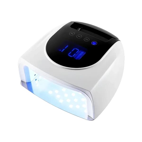 Uppladdningsbar Nagel UV-lampa, 84W Härdningskraft, Sladdlös Bekvämlighet,Blått ljus, EU