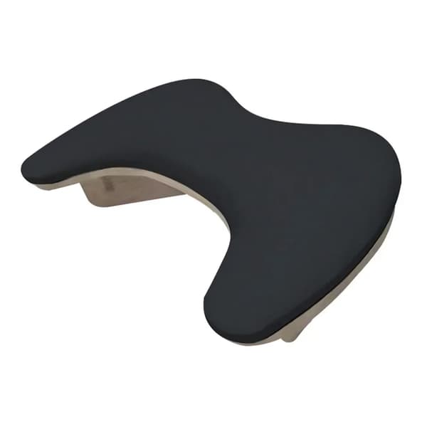 Tilt Manicure Pude, Ergonomisk U-Form, Vandtæt Overflade,sort