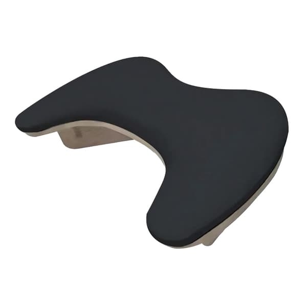 Tilt Manicure Pude, Ergonomisk U-Form, Vandtæt Overflade,sort