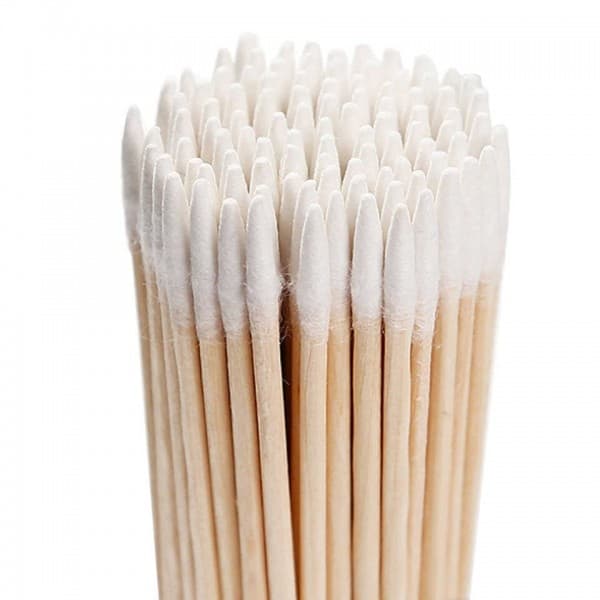 NAIL4U Makeup Stick Applikatorer med Bomuld 10cm - 100 stk