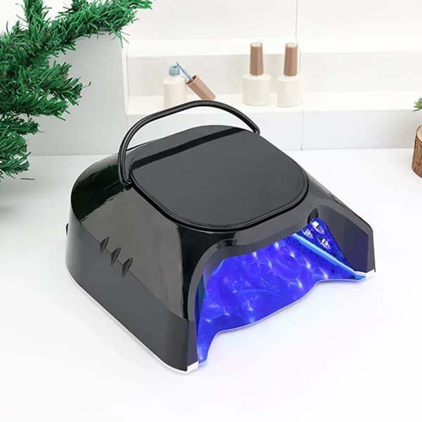 Kynsilamppu, 86W LED UV, ladattava,EU, Keltainen