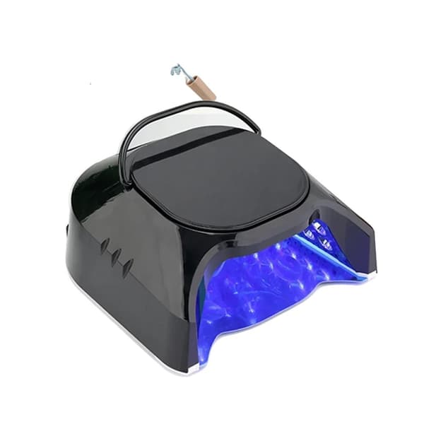 Kynsilamppu, 86W LED UV, ladattava,EU, Keltainen