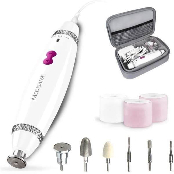 MEDISANA - MP 840 - Manicure- og pedicureapparat - 3 hastigheder
