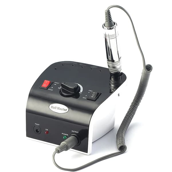 Elektrisk Neglefil, 0-35.000 RPM, Stille Drift,sort