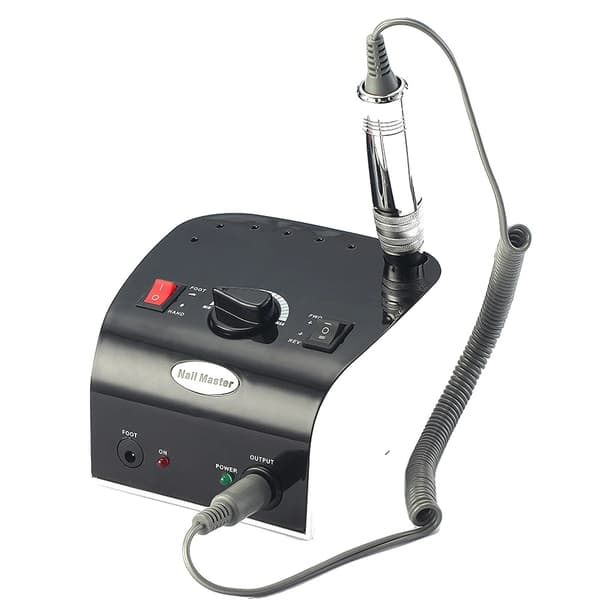 Elektrisk Neglefil, 0-35.000 RPM, Stille Drift,sort