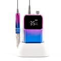Miniatyrbillede 2 af 2: Elektrisk neglefil, 35000 RPM hastighed, trådløs design,EU, Blå