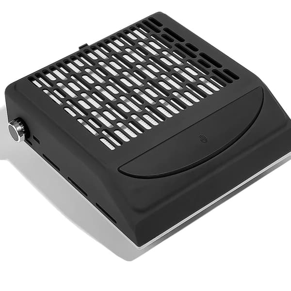 Neg støv extractor, 180W effekt, kompakt størrelse, akrylmateriale,EU, 858-10-Sort