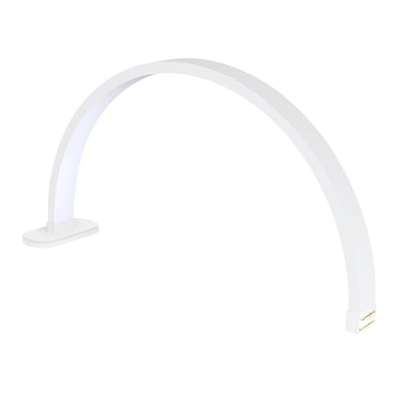 Arch Table Nail Lampe, Justerbar Farvetemperatur, Høj CRI,hvid