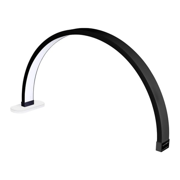 Arch Table Nail Lamp, Justerbar färgtemperatur, Hög CRI,svart