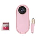 Miniatyrbillede 1 af 2: Neglepoleringsmaskine, 0-40000 RPM, 12 timers driftstid, 2000mAh batteri,pink