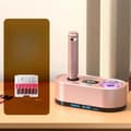 Miniatyrbillede 2 af 2: Elektrisk Neglebor, 20W Effekt, 12V Spænding, CE Certificeret,rosaguld, EU