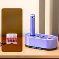 Miniatyrbillede 2 af 2: Elektrisk Neglebor, 20W Effekt, 12V Spænding, CE Certificeret,EU, lilla