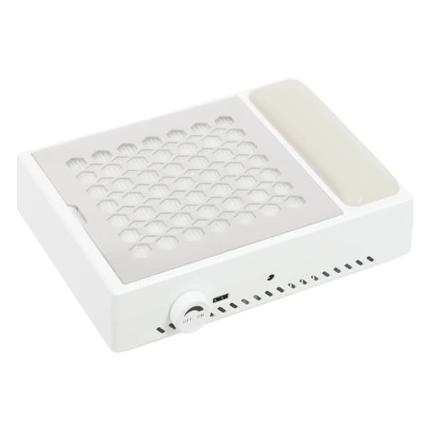 Neg støv extractor, 56W effekt, justerbar sugeevne, ergonomisk design,HVID