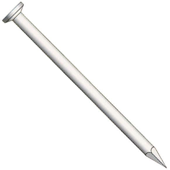 Flat head point - VYNEX - 2x40 mm - Rått stål