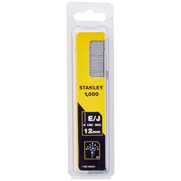 1000 spikar 12 mm typ J - STANLEY - 1-SWK-BN050T